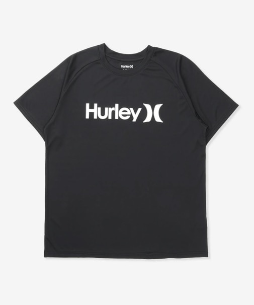 Hurley/水着 MSRG261046 ラッシュガード 半袖 Tシャツ UVカット 撥水 速乾 遮熱 水陸両用 ハーレー メンズ ムラサキスポーツ