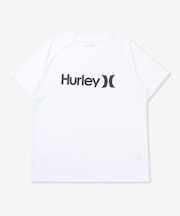 Hurley/水着 MSRG261046 ラッシュガード 半袖 Tシャツ UVカット 撥水 速乾 遮熱 水陸両用 ハーレー メンズ ムラサキスポーツ