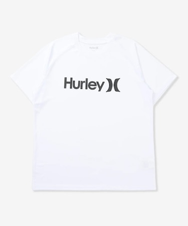 Hurley/水着 MSRG261046 ラッシュガード 半袖 Tシャツ UVカット 撥水 速乾 遮熱 水陸両用 ハーレー メンズ ムラサキスポーツ