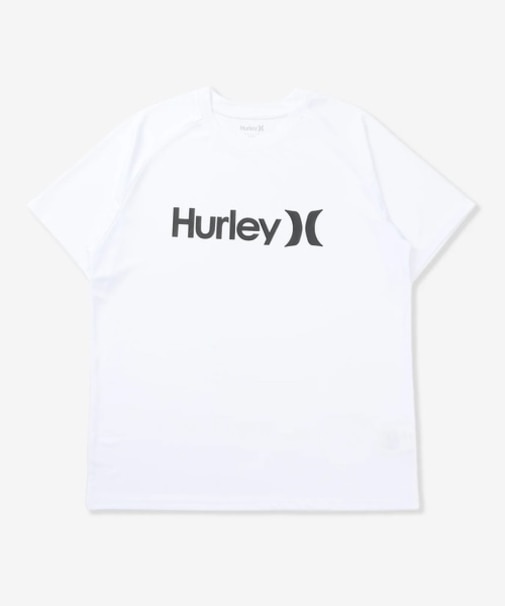 Hurley/水着 MSRG261046 ラッシュガード 半袖 Tシャツ UVカット 撥水 速乾 遮熱 水陸両用 ハーレー メンズ ムラサキスポーツ