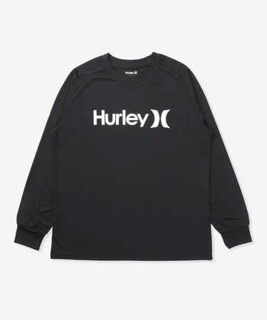 Hurley/水着 MSRG261048 ラッシュガード 長袖 Tシャツ ロンT UVカット 撥水 速乾 遮熱 水陸両用 ハーレー メンズ ムラサキスポーツ
