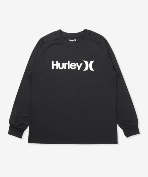 Hurley/水着 MSRG261048 ラッシュガード 長袖 Tシャツ ロンT UVカット 撥水 速乾 遮熱 水陸両用 ハーレー メンズ ムラサキスポーツ