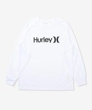 Hurley/水着 MSRG261048 ラッシュガード 長袖 Tシャツ ロンT UVカット 撥水 速乾 遮熱 水陸両用 ハーレー メンズ ムラサキスポーツ