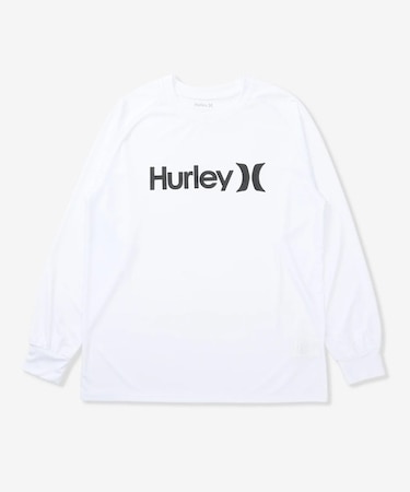 Hurley/水着 MSRG261048 ラッシュガード 長袖 Tシャツ ロンT UVカット 撥水 速乾 遮熱 水陸両用 ハーレー メンズ ムラサキスポーツ