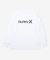 Hurley/水着 MSRG261048 ラッシュガード 長袖 Tシャツ ロンT UVカット 撥水 速乾 遮熱 水陸両用 ハーレー メンズ ムラサキスポーツ