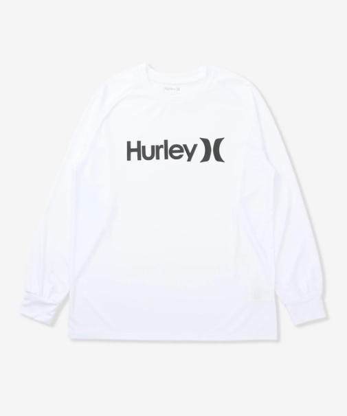 Hurley/水着 MSRG261048 ラッシュガード 長袖 Tシャツ ロンT UVカット 撥水 速乾 遮熱 水陸両用 ハーレー メンズ ムラサキスポーツ