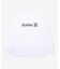 Hurley/水着 MSRG261048 ラッシュガード 長袖 Tシャツ ロンT UVカット 撥水 速乾 遮熱 水陸両用 ハーレー メンズ ムラサキスポーツ