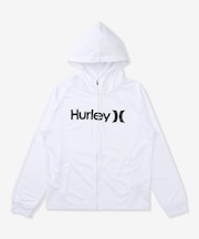 Hurley/水着 MSRG261052 ラッシュガード ジップアップ パーカー UVカット 撥水 速乾 遮熱 水陸両用 ハーレー メンズ ムラサキスポーツ