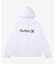Hurley/水着 MSRG261052 ラッシュガード ジップアップ パーカー UVカット 撥水 速乾 遮熱 水陸両用 ハーレー メンズ ムラサキスポーツ