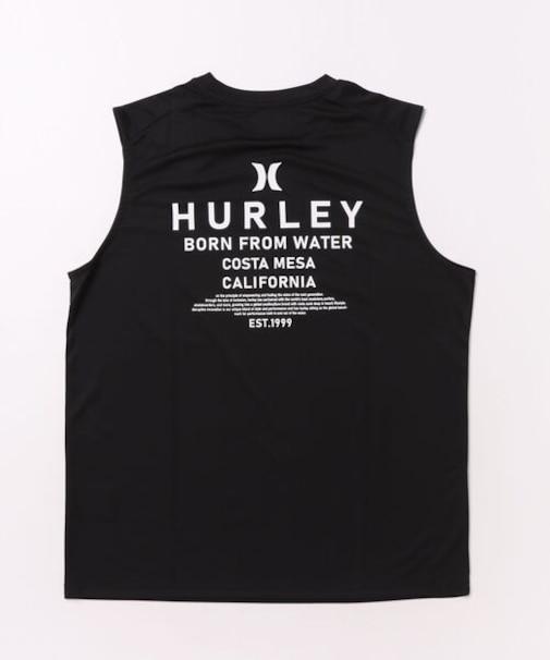 Hurley/水着 MSRG261056 ラッシュガード タンクトップ UVカット 吸汗速乾 ストレッチ 軽量 水陸両用 ハーレー メンズ ムラサキスポーツ