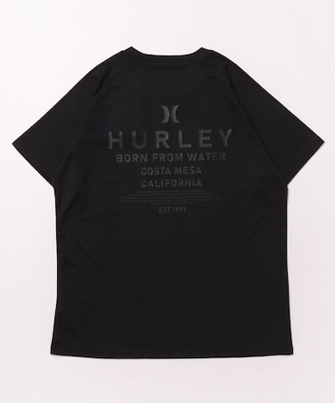 Hurley/水着 MSRG261058 ラッシュガード 半袖 Tシャツ UVカット 撥水 速乾 遮熱 水陸両用 ハーレー メンズ ムラサキスポーツ