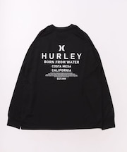 Hurley/水着 MSRG261059 ラッシュガード 長袖 Tシャツ ロンT UVカット 撥水 速乾 遮熱 水陸両用 ハーレー メンズ ムラサキスポーツ