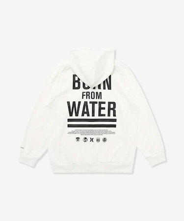 Hurley/水着 MUFZ251015 ラッシュガード ジップアップ パーカー UVカット 水陸両用 ハーレー メンズ ムラサキスポーツ