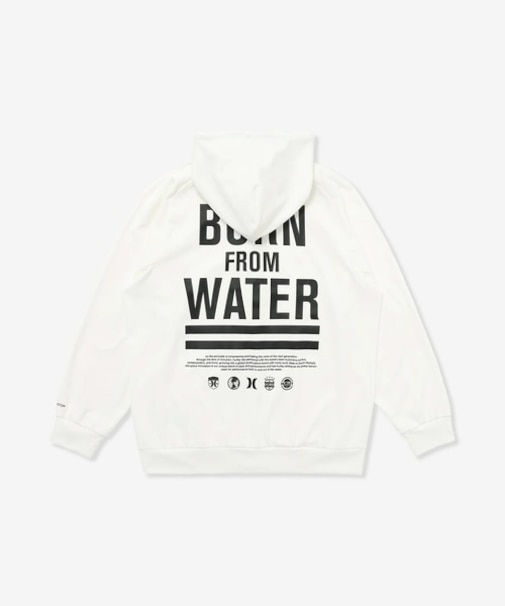 Hurley/水着 MUFZ251015 ラッシュガード ジップアップ パーカー UVカット 水陸両用 ハーレー メンズ ムラサキスポーツ