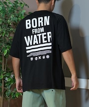Hurley/水着 MUSS251030 ラッシュガード 半袖 Tシャツ UVカット 吸水速乾 水陸両用 ハーレー メンズ ムラサキスポーツ