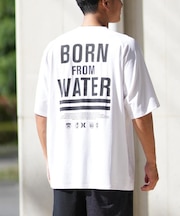 Hurley/水着 MUSS251030 ラッシュガード 半袖 Tシャツ UVカット 吸水速乾 水陸両用 ハーレー メンズ ムラサキスポーツ
