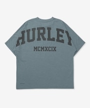 Hurley/水着 MUSS251035 ラッシュガード 半袖 Tシャツ UVカット 吸水速乾 水陸両用 ハーレー メンズ ムラサキスポーツ
