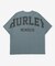 Hurley/水着 MUSS251035 ラッシュガード 半袖 Tシャツ UVカット 吸水速乾 水陸両用 ハーレー メンズ ムラサキスポーツ