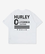 Hurley/水着 MUSS261045 ラッシュガード 半袖 Tシャツ 耐久 ストレッチ 水陸両用 ハーレー メンズ ムラサキスポーツ