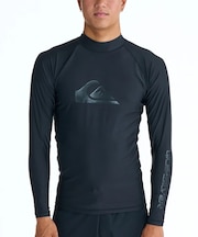 QUIKSILVER/水着 QLY261002 ラッシュガード 長袖 Tシャツ ロンT UVカット 速乾 ストレッチ クイックシルバー メンズ ムラサキスポーツ