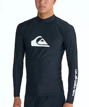 QUIKSILVER/水着 QLY261002 ラッシュガード 長袖 Tシャツ ロンT UVカット 速乾 ストレッチ クイックシルバー メンズ ムラサキスポーツ