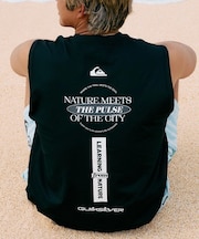 QUIKSILVER/水着 QLY262020 ラッシュガード タンクトップ UVカット 速乾 軽量 ストレッチ 水陸両用 クイックシルバー メンズ ムラサキスポーツ
