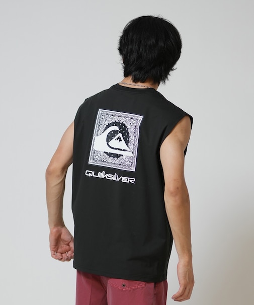 【ムラサキスポーツ別注】QUIKSILVER/水着 QLY262606M ラッシュガード タンクトップ UVカット クイックシルバー メンズ ムラサキスポーツ限定