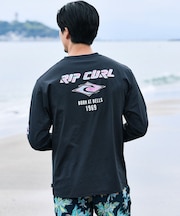 RIPCURL/水着 RCM6S-4301 UPF50+ 水陸両用 長袖 Tシャツ UVケアラッシュガード リップカール メンズ ムラサキスポーツ