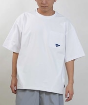 【限定】THREEWEATHER/水着 TW25S4301 ラッシュガード 半袖 Tシャツ UVカット 吸水速乾 水陸両用 スリーウェザー メンズ ムラサキスポーツ