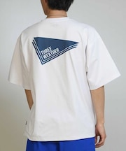 【限定】THREEWEATHER/水着 TW25S4302 ラッシュガード 半袖 Tシャツ UVカット 吸水速乾 水陸両用 スリーウェザー メンズ ムラサキスポーツ