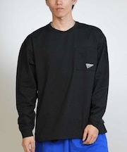 【限定】THREEWEATHER/水着 TW25S4303 ラッシュガード 長袖 Tシャツ ロンT UVカット 吸水速乾 水陸両用 スリーウェザー メンズ ムラサキスポーツ