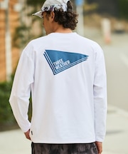 【限定】THREEWEATHER/水着 TW25S4304 ラッシュガード 長袖 Tシャツ ロンT UVカット 吸水速乾 水陸両用 スリーウェザー メンズ ムラサキスポーツ