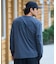 【限定】THREEWEATHER/水着 TW25S4304 ラッシュガード 長袖 Tシャツ ロンT UVカット 吸水速乾 水陸両用 スリーウェザー メンズ ムラサキスポーツ