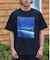 【限定】THREEWEATHER/水着 TW6S-4301 「永井博コラボ」半袖 Tシャツ ラッシュガード UVケア 水陸両用 スリーウェザー メンズ ムラサキスポーツ