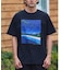 【限定】THREEWEATHER/水着 TW6S-4301 「永井博コラボ」半袖 Tシャツ ラッシュガード UVケア 水陸両用 スリーウェザー メンズ ムラサキスポーツ