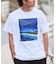 【限定】THREEWEATHER/水着 TW6S-4301 「永井博コラボ」半袖 Tシャツ ラッシュガード UVケア 水陸両用 スリーウェザー メンズ ムラサキスポーツ