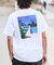 【限定】THREEWEATHER/水着 TW6S-4302「永井博コラボ」半袖 Tシャツ ラッシュガード UVカット 水陸両用 スリーウェザー メンズ ムラサキスポーツ