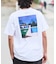 【限定】THREEWEATHER/水着 TW6S-4302「永井博コラボ」半袖 Tシャツ ラッシュガード UVカット 水陸両用 スリーウェザー メンズ ムラサキスポーツ