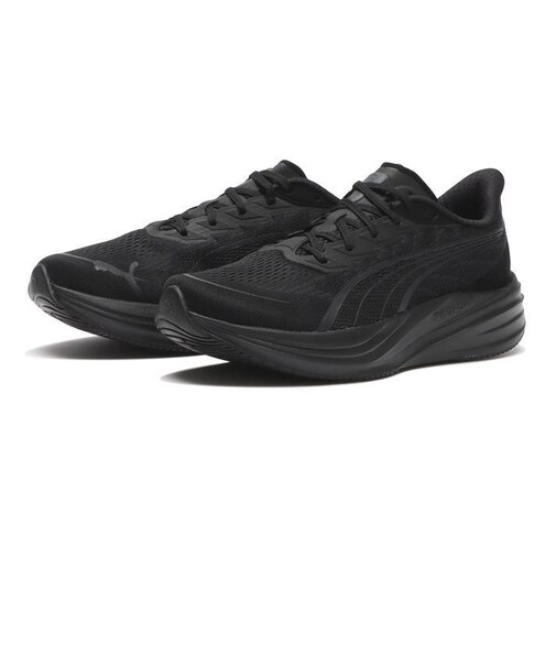 PUMA/メンズ 312901 ディヴィエイト ニトロ 4 ワイド ランニングシューズ プーマ シューズ スニーカー ムラサキスポーツ