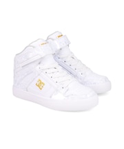 DC Shoes/17.0～24.0cm DK261004 Ks PURE HIGH-TOP SE EV SN ディーシーシューズ キッズ 子供 男の子 女の子 シューズ スニーカー ムラサキスポーツ