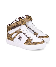 DC Shoes/17.0~24.0cm DK261004 Ks PURE HIGH-TOP SE EV SN ディーシーシューズ キッズ 子供 男の子 女の子 シューズ スニーカー ムラサキスポーツ