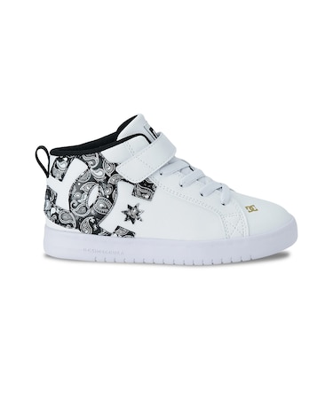 DC Shoes/17.0~24.0cm DK261605 Ks CG HI-TOP LITE EV ディーシーシューズ キッズ 子供 男の子 女の子 シューズ スニーカー ムラサキスポーツ