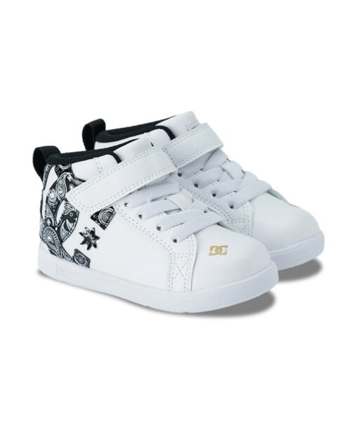 DC Shoes/12.0cm~16.0cm DT261603 Ts CG HI-TOP LITE EV ディーシーシューズ キッズ 子供 男の子 女の子 シューズ スニーカー ムラサキスポーツ