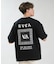 【限定】RVCA/BG041P02 半袖 Tシャツ バックプリント OE BANDANA BALANCE PATCH ルーカ メンズ ムラサキスポーツ限定