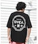 【限定】RVCA/BG041P03 半袖 Tシャツ バックプリント CIRCLE BALANCE OE ST ルーカ メンズ ムラサキスポーツ限定