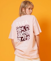 RVCA/BG043203 半袖 Tシャツ バックプリント DAISY VA BOX LOGO LOOSE FIT SS TEE ルーカ レディース ムラサキスポーツ