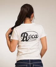 RVCA/BG043207 半袖 Tシャツ バックプリント CORRAL SS BABY TEE ルーカ レディース ムラサキスポーツ