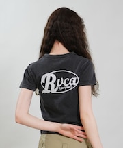RVCA/BG043207 半袖 Tシャツ バックプリント CORRAL SS BABY TEE ルーカ レディース ムラサキスポーツ