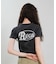 RVCA/BG043207 半袖 Tシャツ バックプリント CORRAL SS BABY TEE ルーカ レディース ムラサキスポーツ
