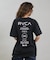 RVCA/BG043214 半袖 Tシャツ バックプリント SOUVENIR LOOSE FIT ST ルーカ レディース ムラサキスポーツ